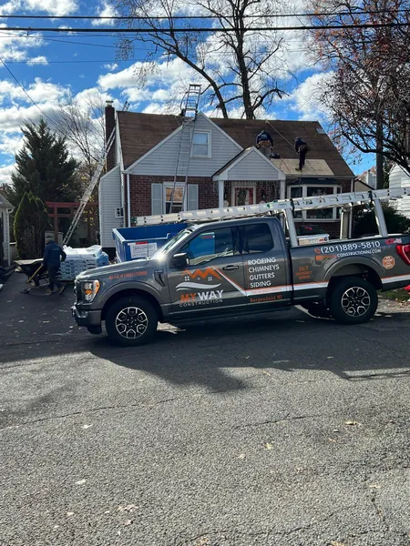 My Way Construction roofing team New Jersey