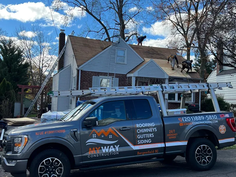 Professional roofing service New Jersey - My Way Construction